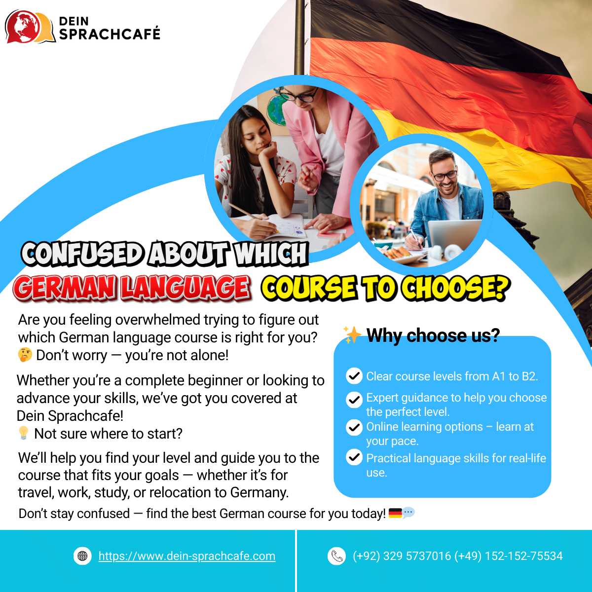 Confused About Which German Language Course to Choose?