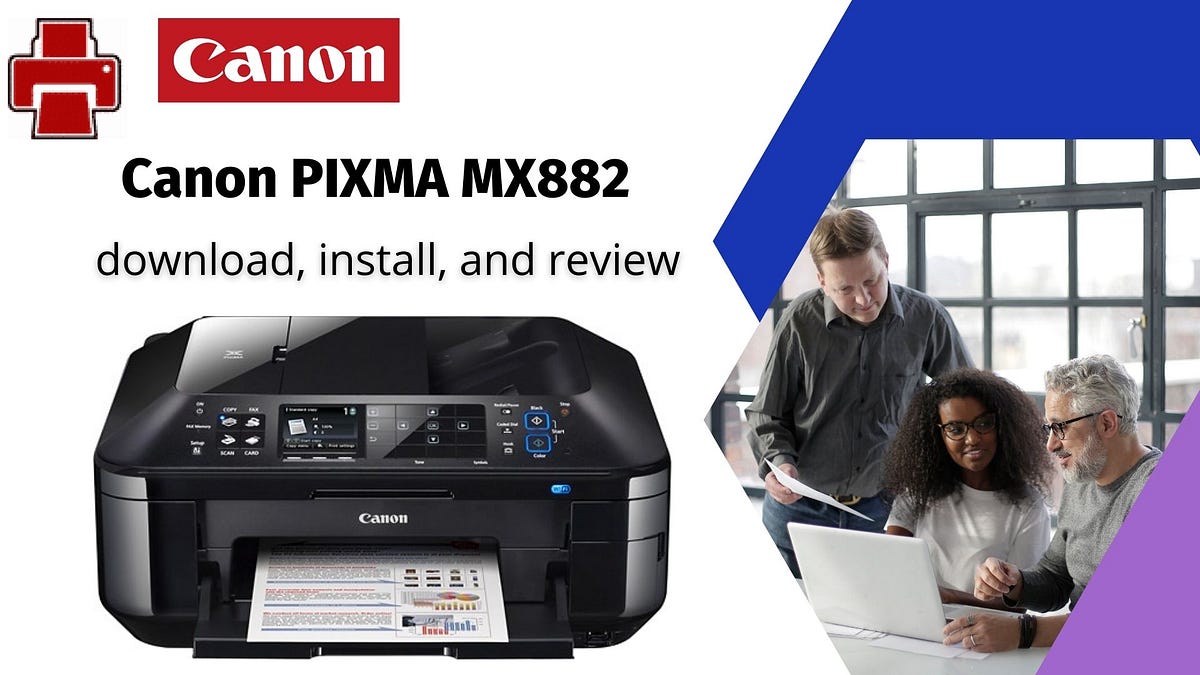 MX series Canon Pixma mx882 review all in one inkjet printer by