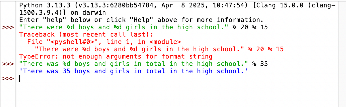 Python Rules, 4/27/25. #1. String Formatting | by engineering artemis ...