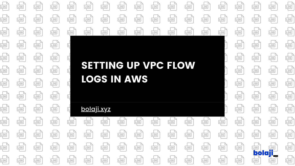 Setting Up VPC Flow Logs in AWS. Simply put a VPC Flow Log is a feature
