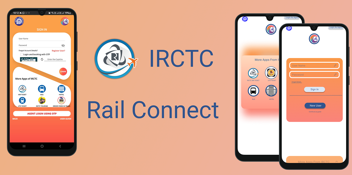 Simplifying onboarding experience of IRCTC Rail Connect app. by