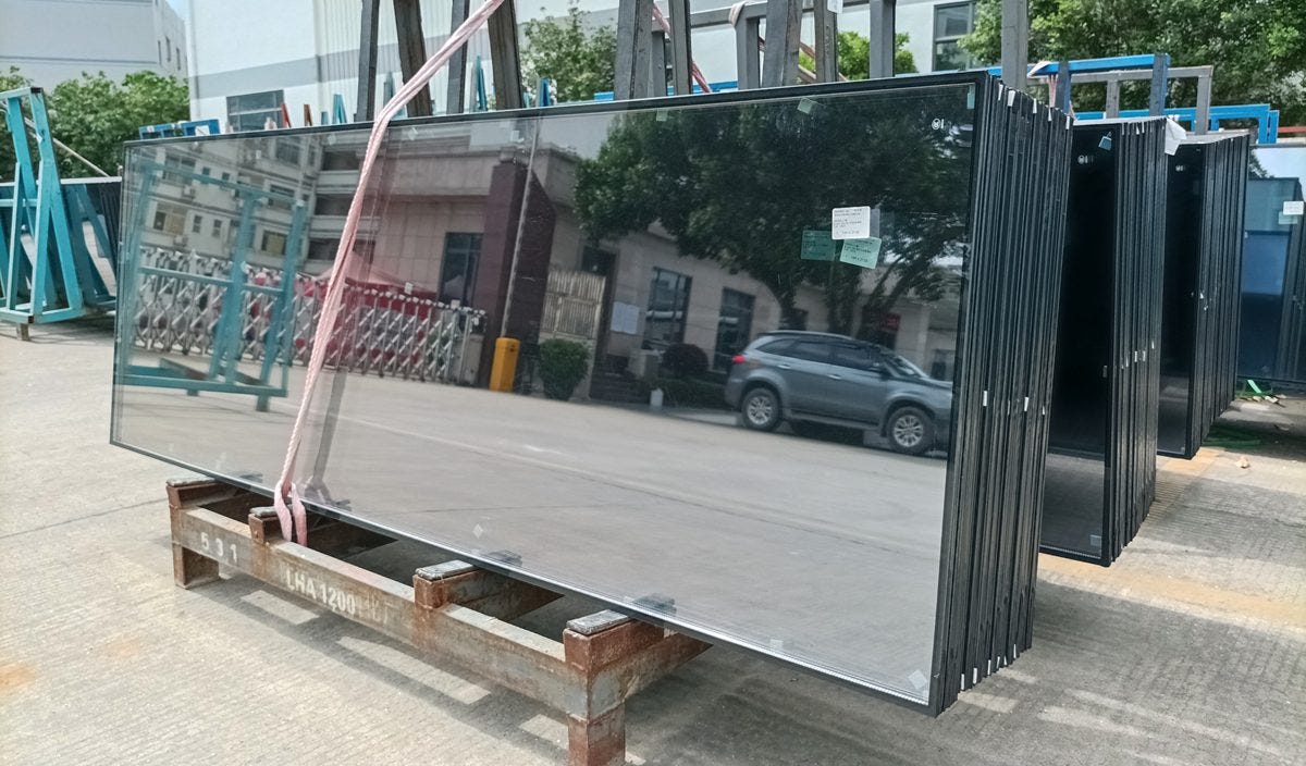 CE Certified 6+9A+6mm Double Glazed Low E Glass Energy-saving Insulated Glazing Supplier in China