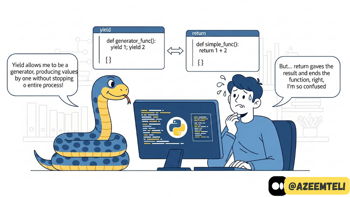 Are Python Generators Dumb? The Truth About yield, Memory, and ...