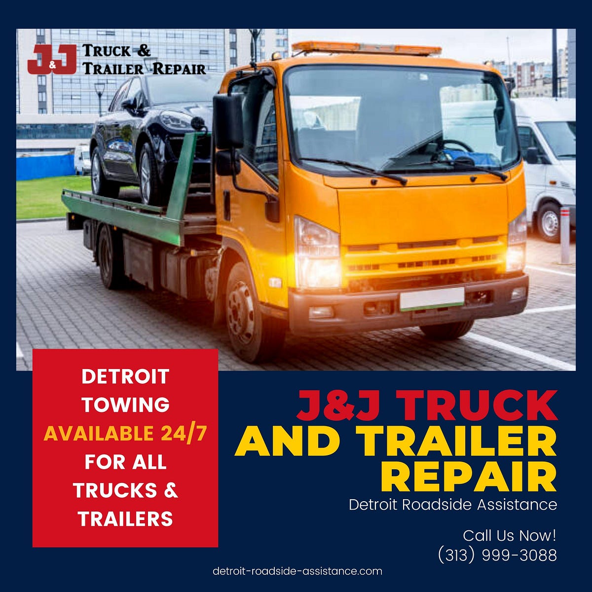 Truck Road Service Near Me Detroit Michigan By Jj TruckTrailer Truck Road Service Near Me Detroit Michigan By Jj TruckTrailer