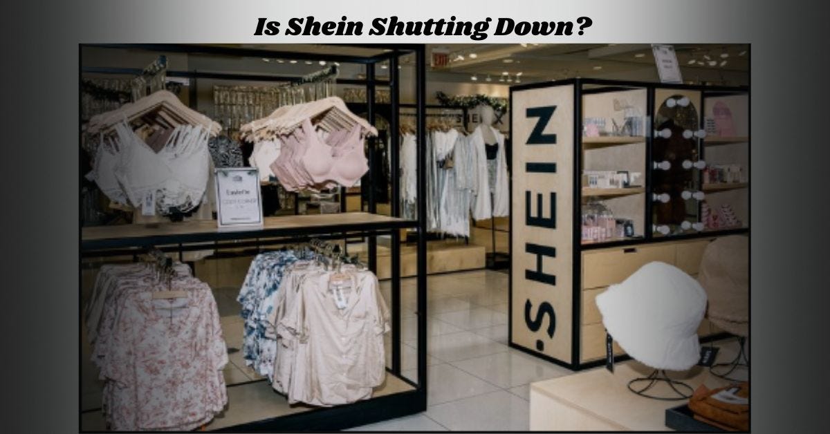 Is Shein Shutting Down — We’ll Keep You Informed! by Mariaamjad Jun