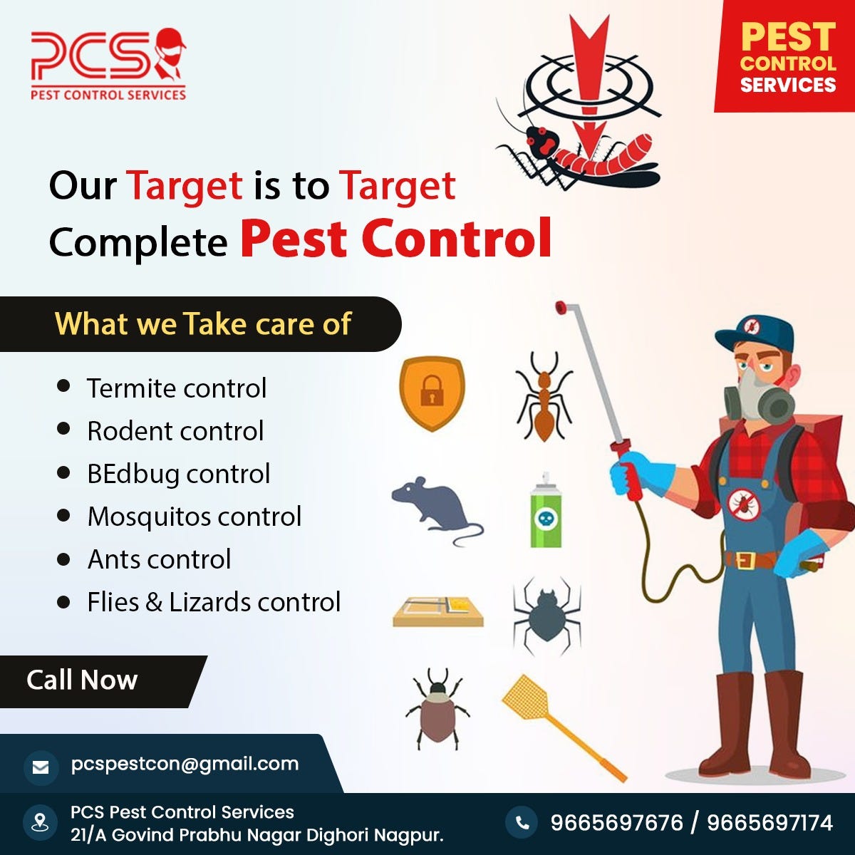 Mosquito Prevention Control Services in Nagpur-PCS Pestcon | by ...