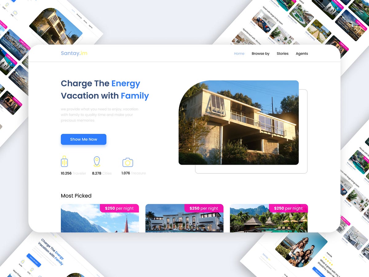 UI/UX Case Study: Designing a Hotel Booking Website | by Fahrizanur ...