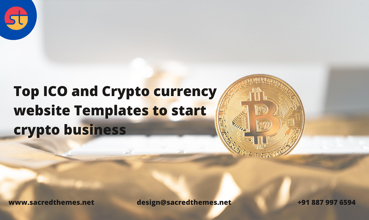 Top ICO & Cryptocurrency website Templates to start your Crypto Business |  by SacredThemes | Medium