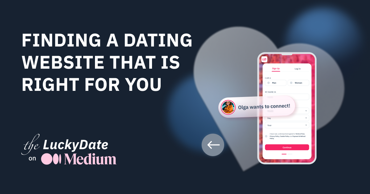 The Lucky Date Tips for Finding a Dating Website that is Right for You ...
