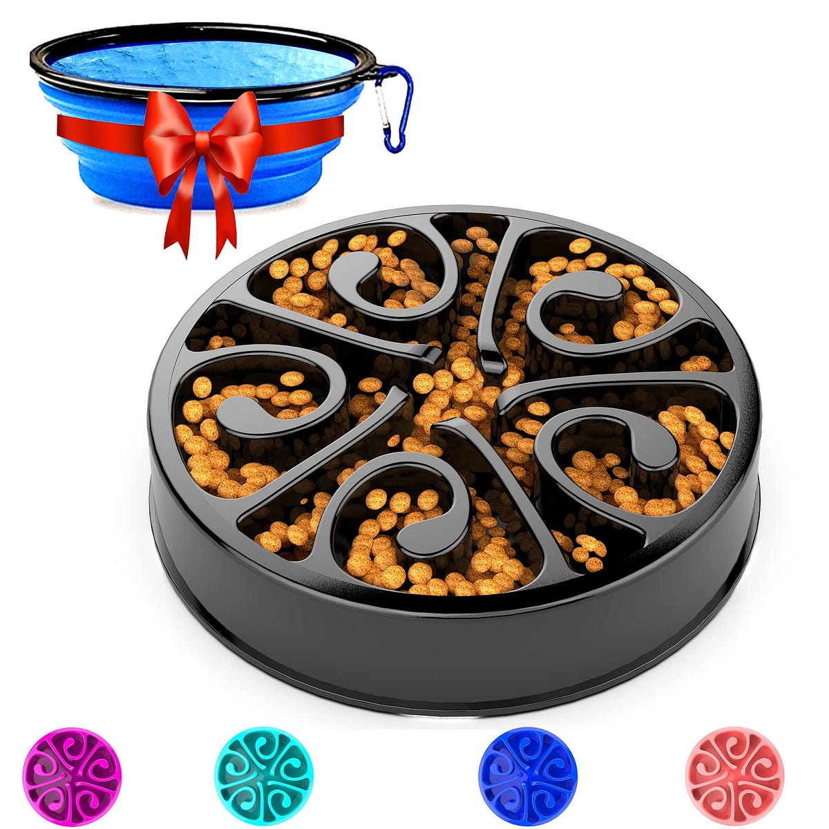 Best selling slow feeder dog bowls by Andželika Cvirkaitė Jul, 2023