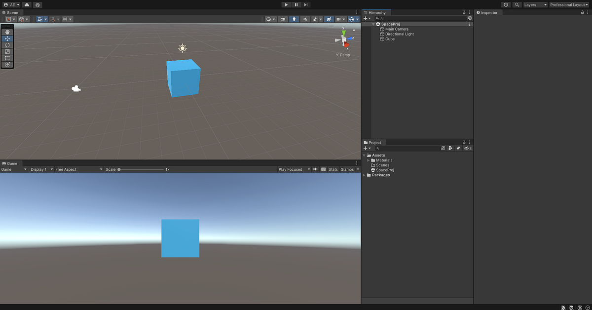 My Journey to Becoming a Game Dev #3: Unity Layout | by Ashlynn Entner ...
