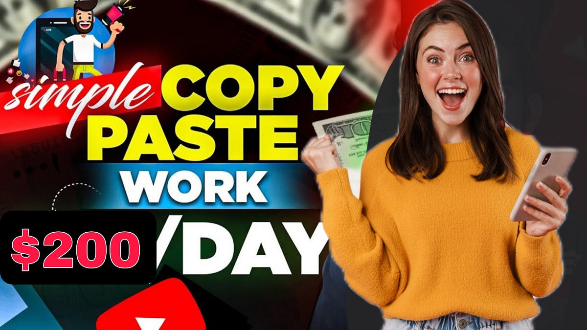🐒Even My Monkey Can Do This: The $200 Copy-Paste Gig Anyone Can Master ...