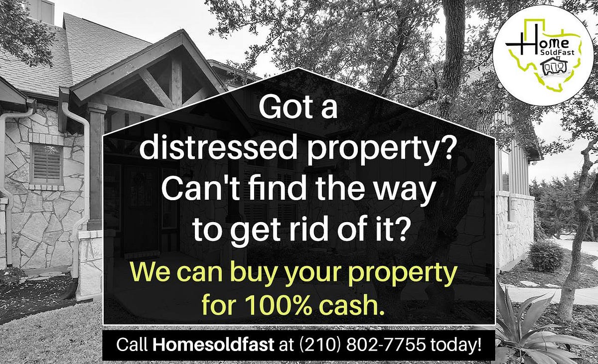 l When distressed property is a burden for you. Contact us now at www