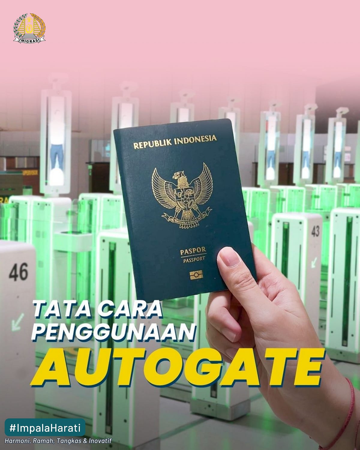 Penggunaan Autogate Imigrasi Palangka Raya Medium