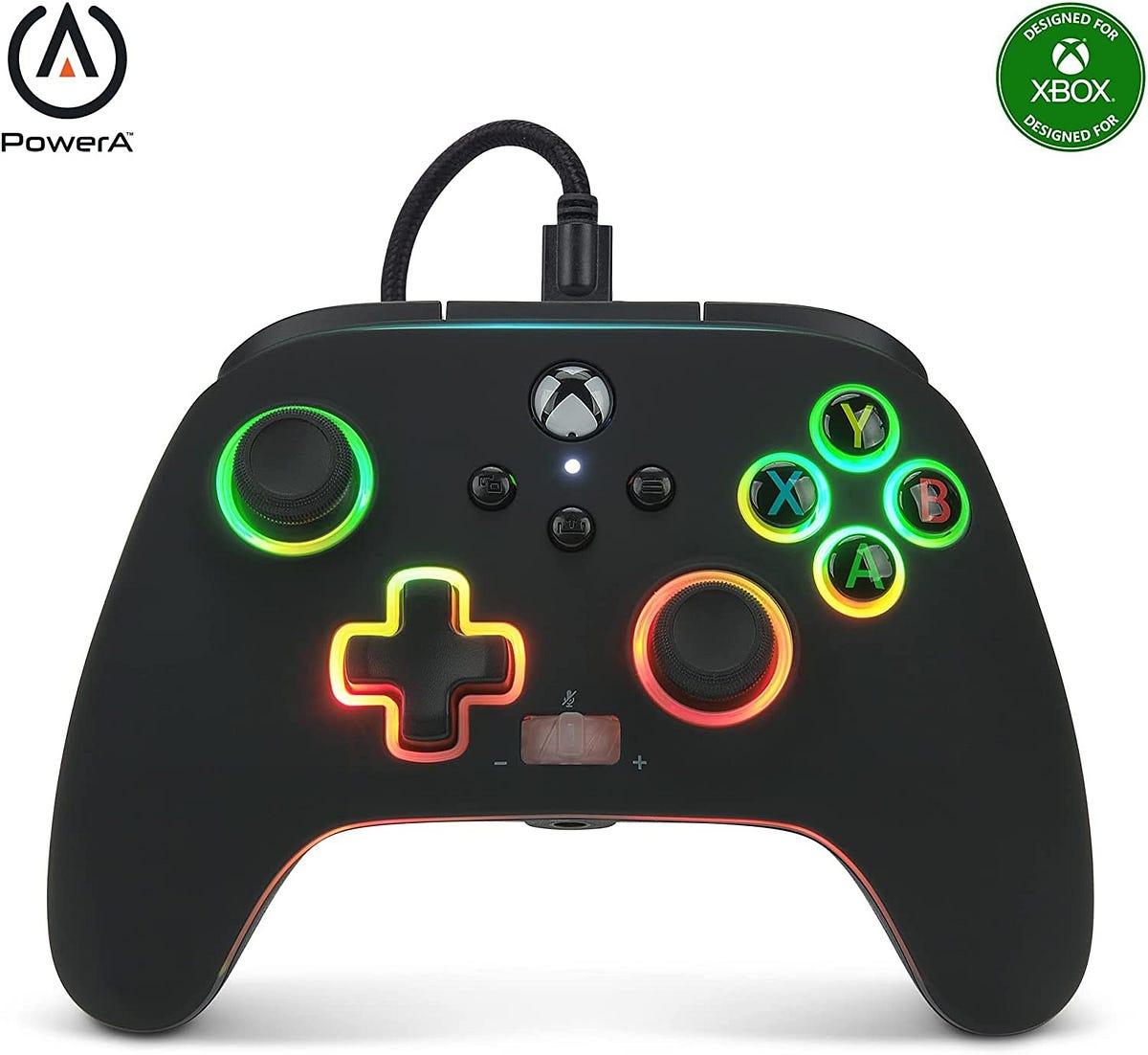 Joystick Xbox PowerA Spectra no Linux Fast OS Medium