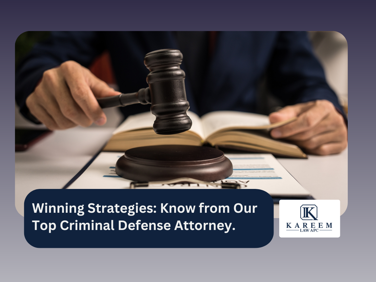 Types of strategies used by our top criminal defense attorney to win ...