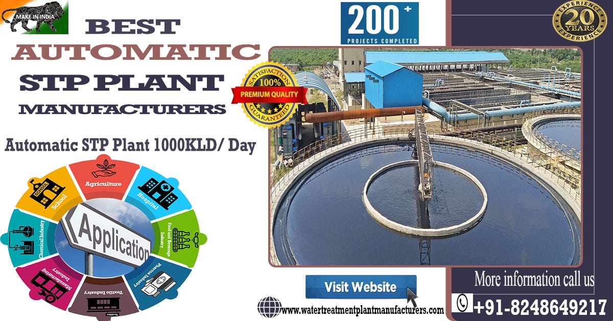 Sewage Treatment Plant STP Plant Industrial STP Plant Automatic