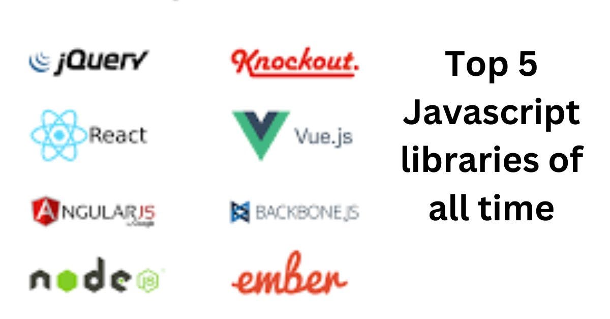 javaTop 5 Javascript libraries of all time | by Susovan Mishra | Sep ...