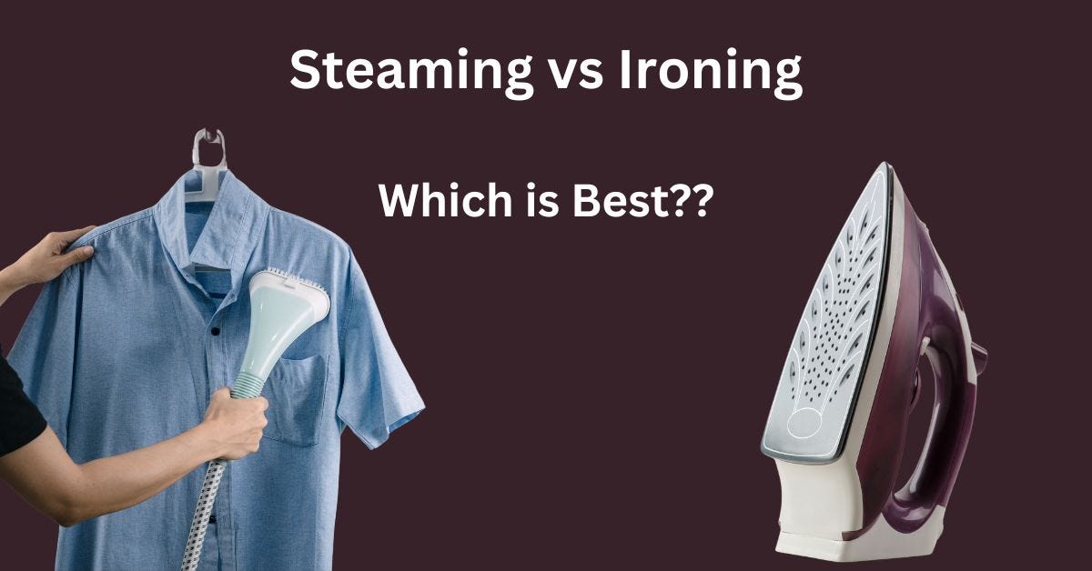 Unlocking Style Steaming vs. Ironing — Which is the Ultimate Wardrobe Champion? by iDigiBuzz
