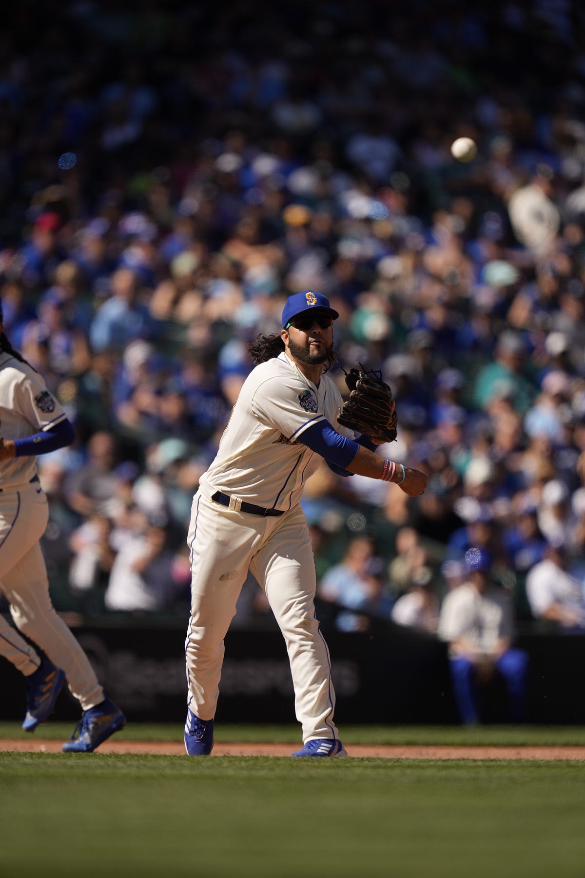 Julio Rodríguez, Eugenio Suárez and Ty France 2023 AL Gold Glove