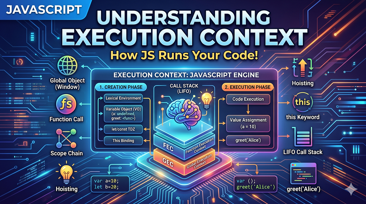 Inside JavaScript: Execution Context, Call Stack & How Code Really Runs ...