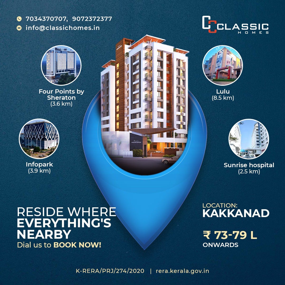Flats for sale in kochi/Classic Homes Neymarjr Medium