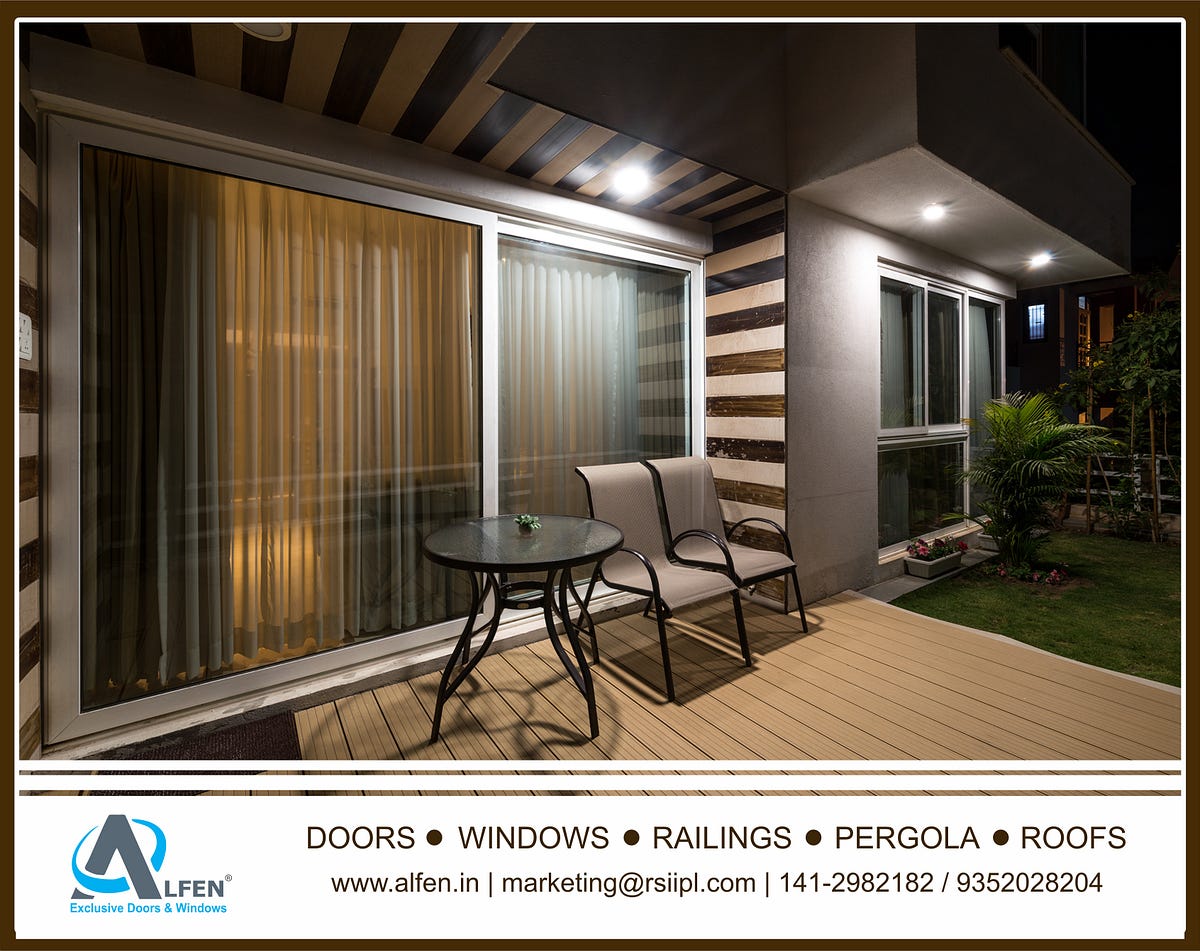 Alfen’s Aluminium Sliding window. Happiness is the biggest window a