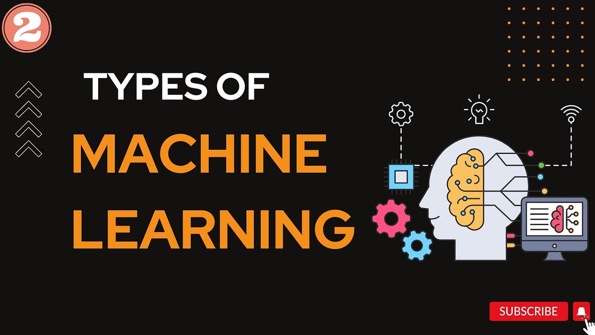 02] Different types of Machine Learning | by Vinod Kumar G R | Medium