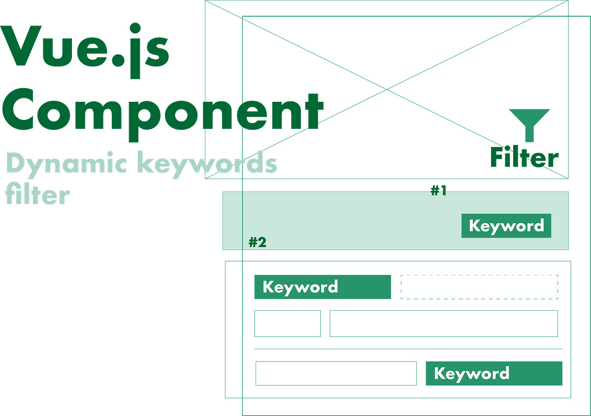 Vus.js Dynamic Keywords Filter. Vue.js 組件概念與實作搜尋與即時關鍵字反白 by 蔡亞芸