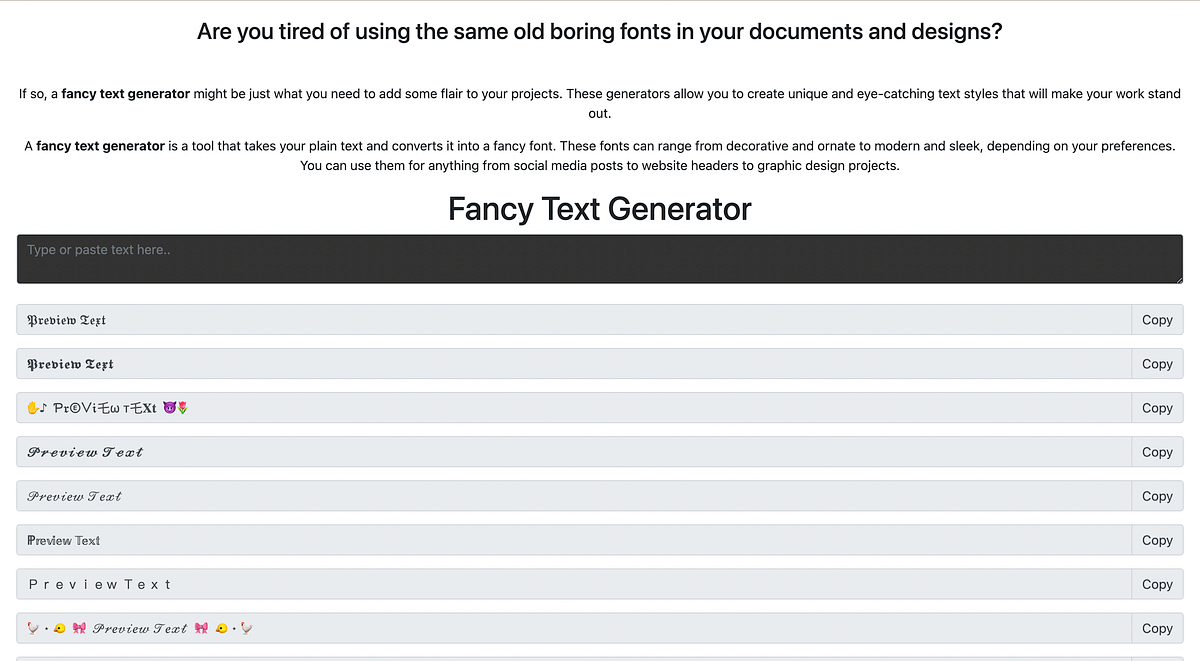 The Ultimate Guide to Fancy Text Generators What They Are and How to Use Them by Runpromotion