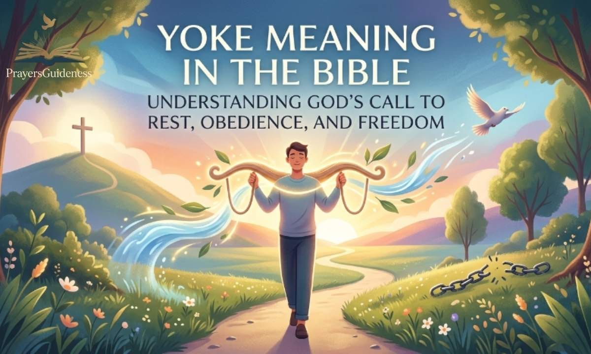 Yoke Meaning in the Bible: Understanding God’s Call to Rest, Obedience, and Freedom