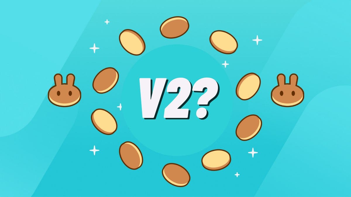 Pancakeswap Router Statement on V1 and V2 by Sigit H. Yudanto Medium