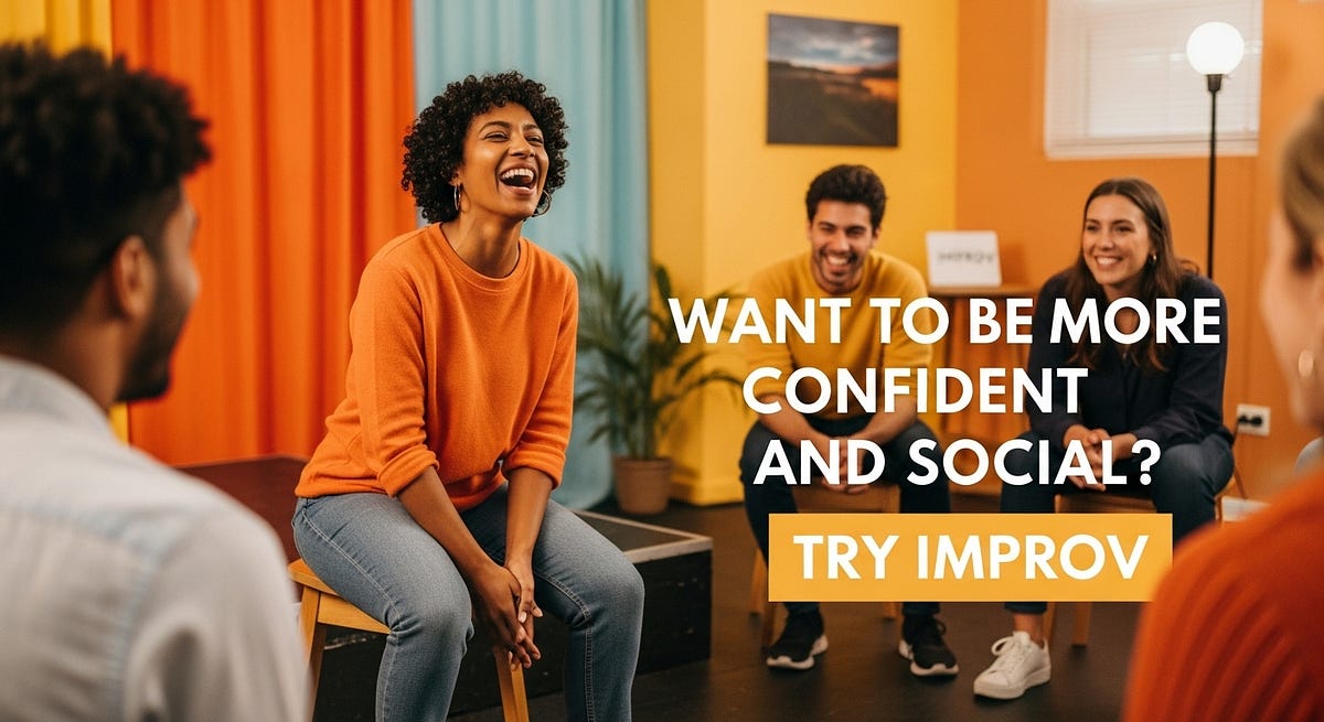 Want to Be More Confident and Social? Try Improv | by SelfRise ...