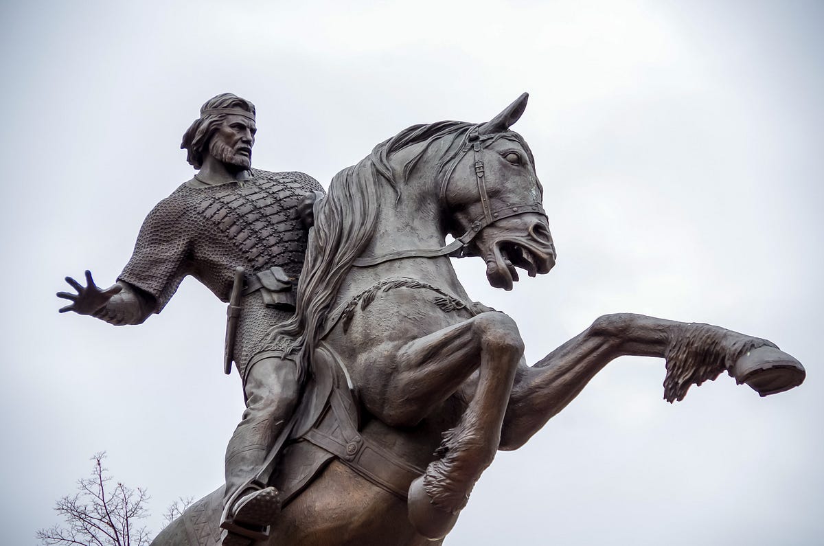Hidden Meanings Behind Statues Of Men On Horses by Spencer RothRose Slackjaw Medium