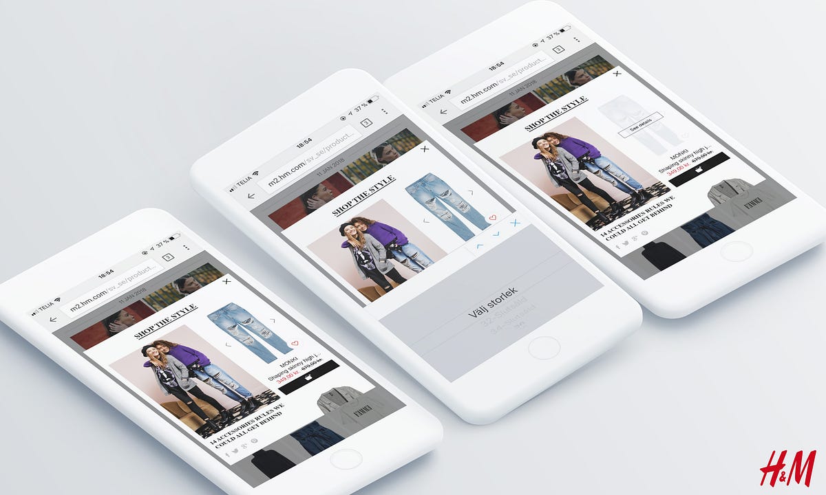 How I solved 'Shop The Style' feature for H&M — an UX exploration | by  Magica T. | UX Collective