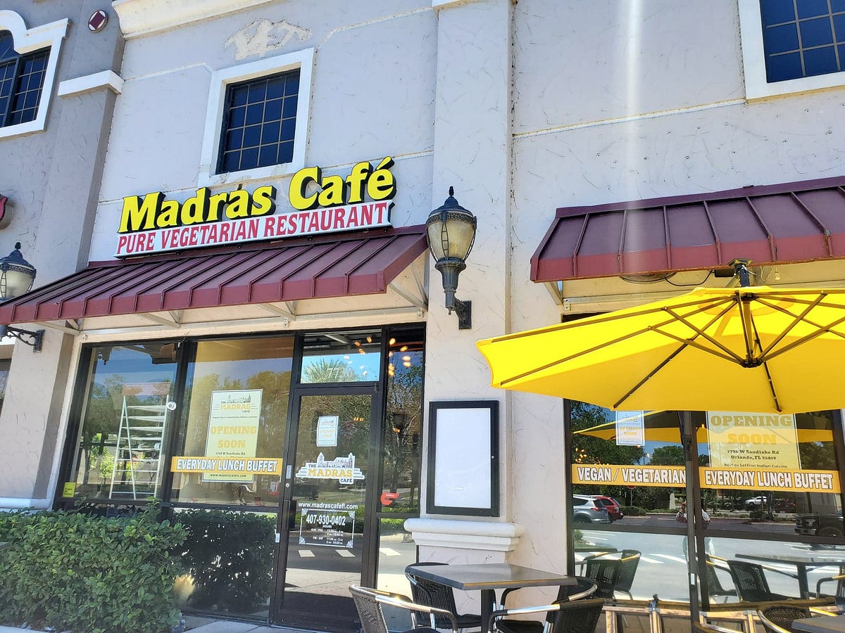 Jain Indian Food Now Available In Orlando, Florida by Madras Cafe
