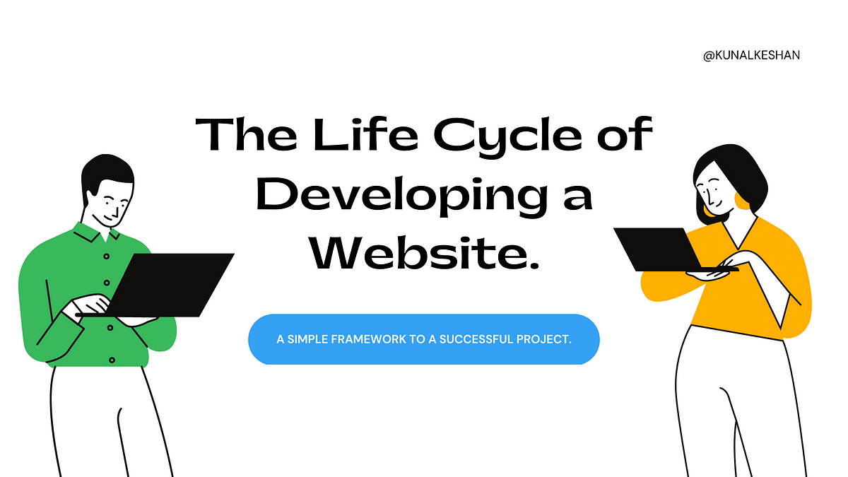 Preview image for The Life Cycle of Developing a Website ‍♀️