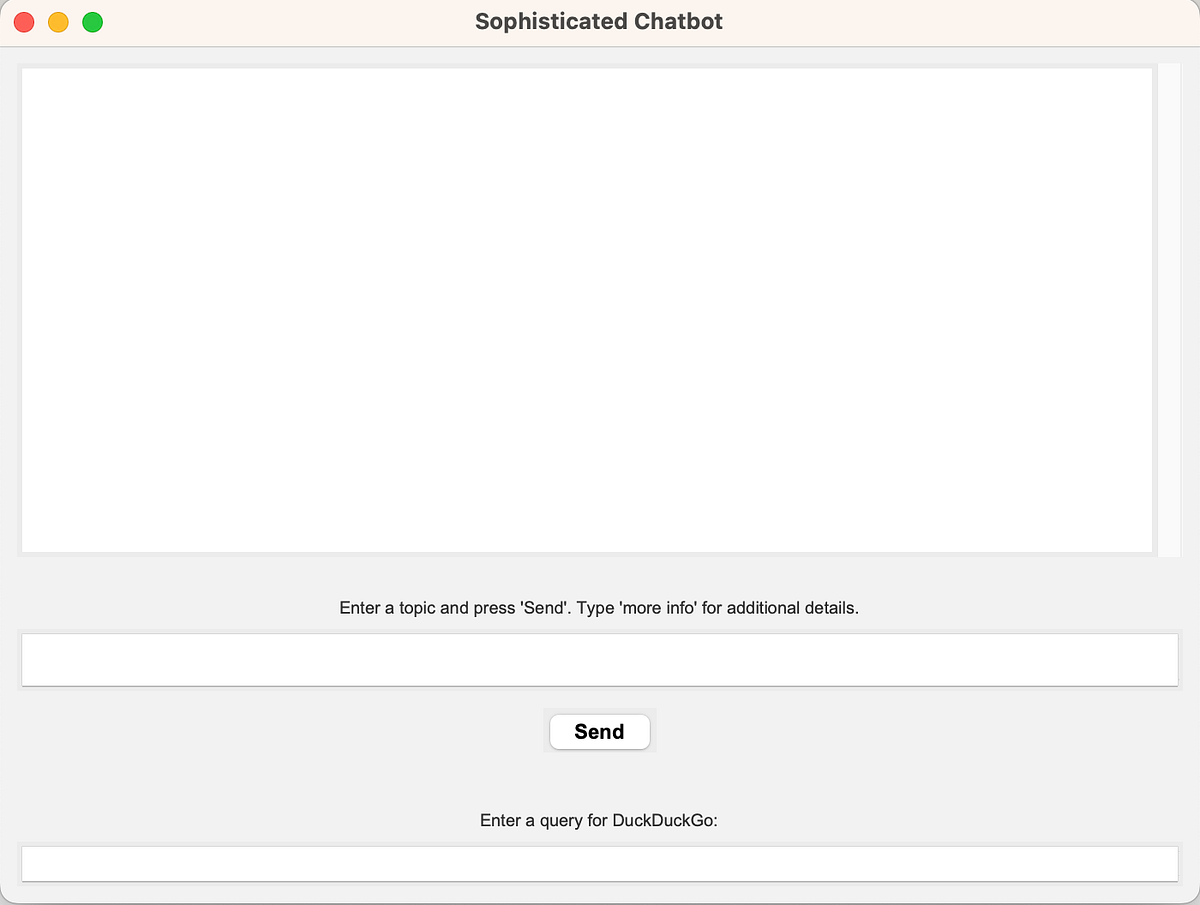 Creating a Sophisticated Chatbot GUI with Python, Thonny, and AI (May ...