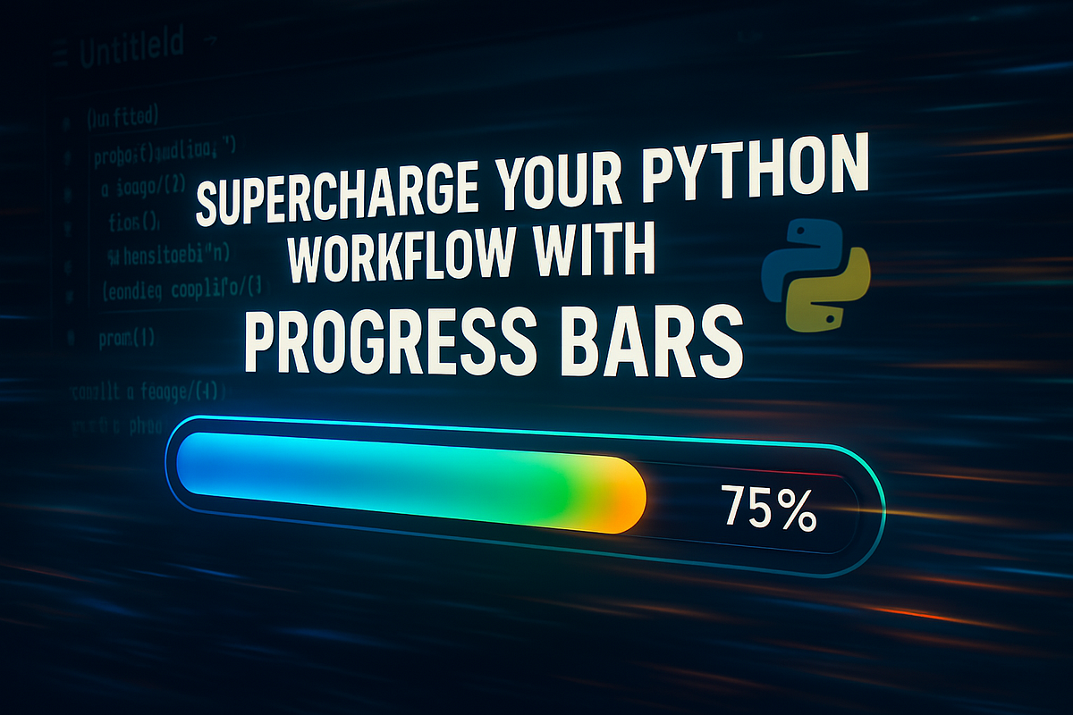 Simple Progress Bar-Integrate with any python project in a few seconds ...
