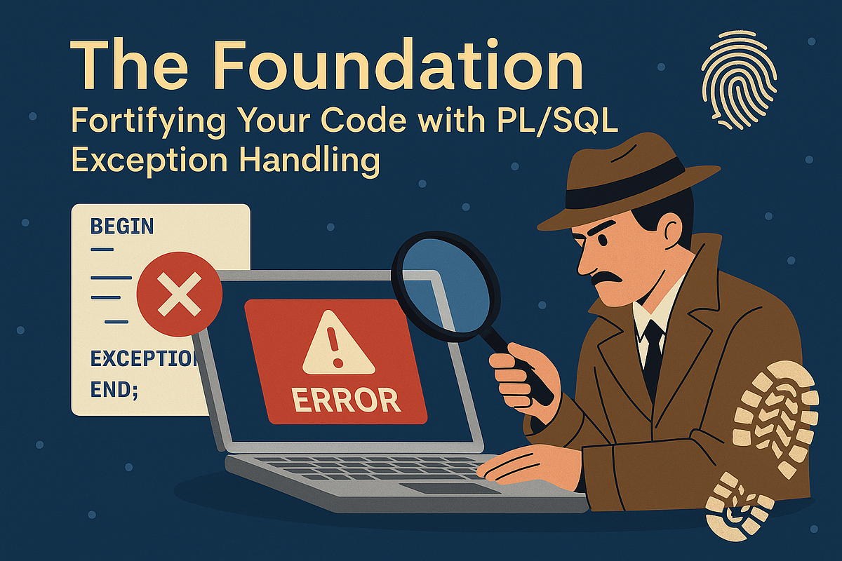 Part 1: The Foundation — Fortifying Your Code with PL/SQL Exception ...
