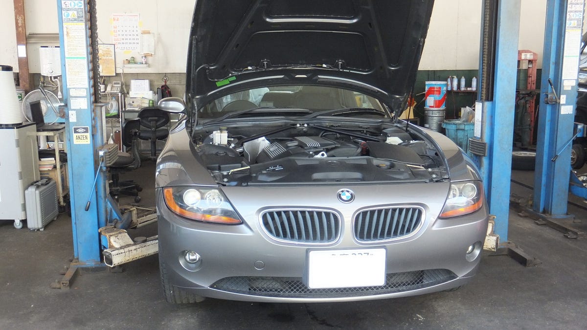 BMW Z4 check-in free inspection. automotive repair shop ACT JAPAN since ...