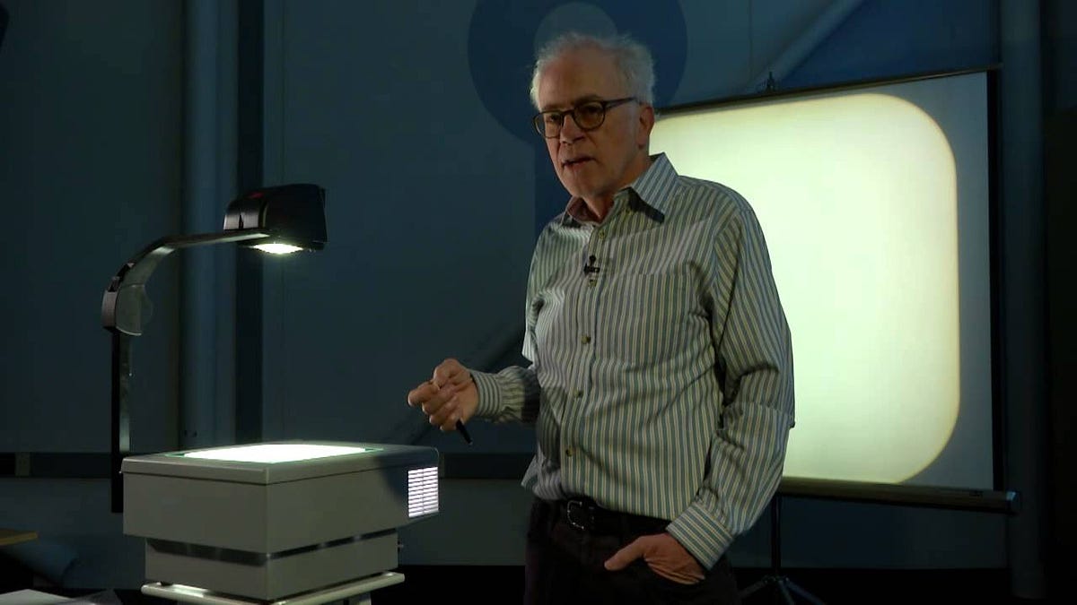 Overhead Projectors. Do you remember using overhead… by Paulina