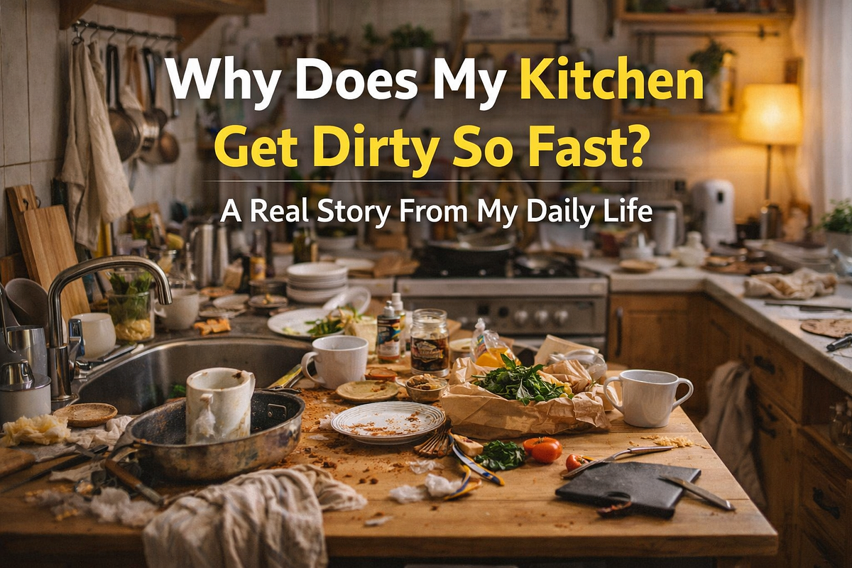Why Does Kitchen Get Messy So Fast: Shocking Reasons Revealed!