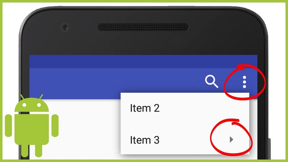Options Menu In Android Studio. Hi everyone in this I will talk abaout… |  by Ali Talha Çoban | Medium