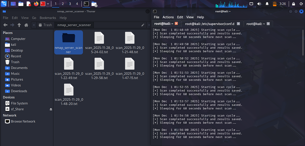 🔥 Automated Nmap Server Scanner Using Python & Supervisor | by Fairy ...