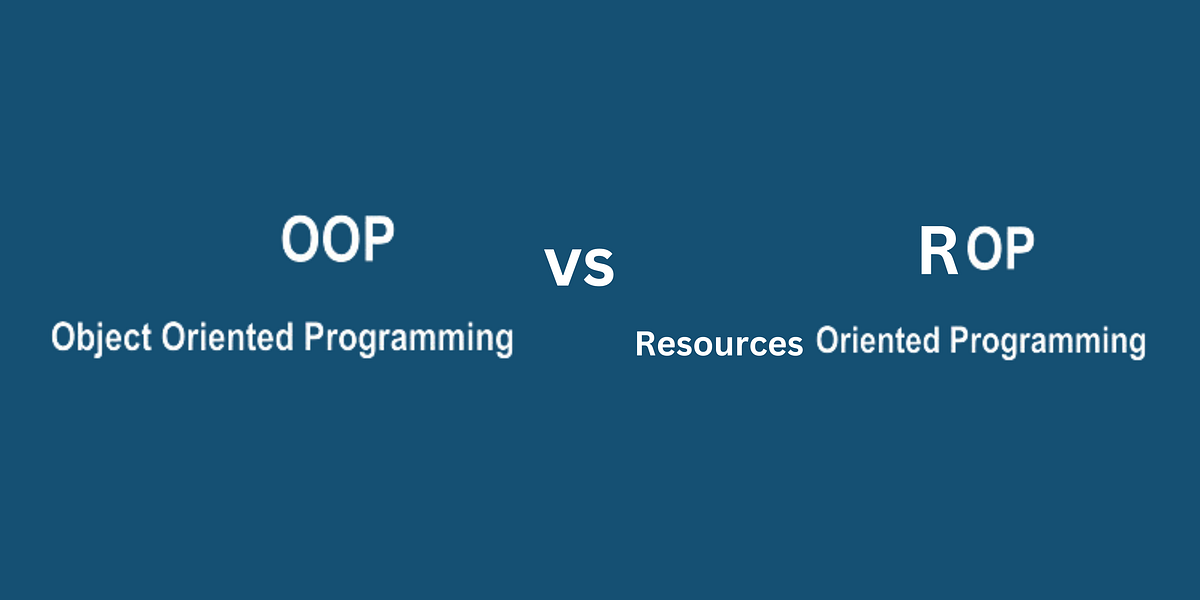 Programming Paradigms: Object-Oriented vs. Resource-Oriented ...