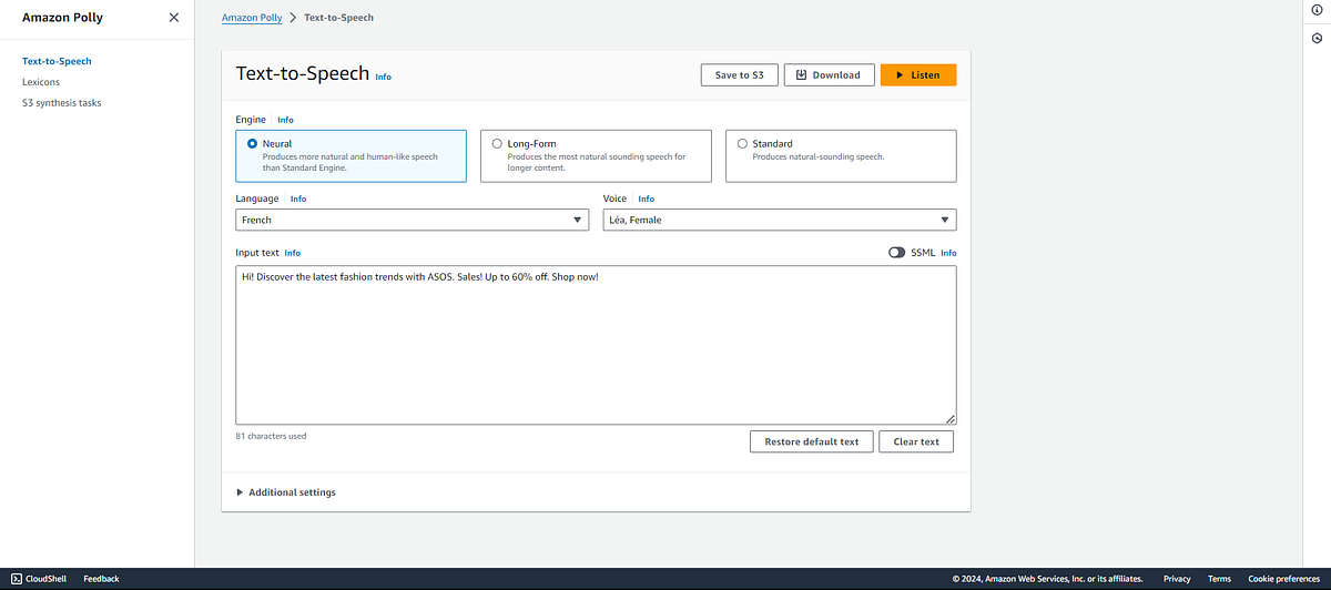 Developing a Text Narrator with Amazon Polly by Mercy Macaulay Medium
