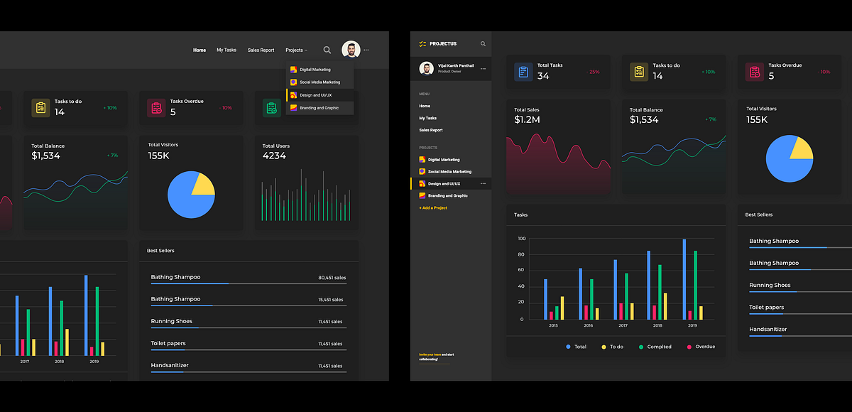 Top Navigation vs Side Navigation for Your Interface — What to Choose