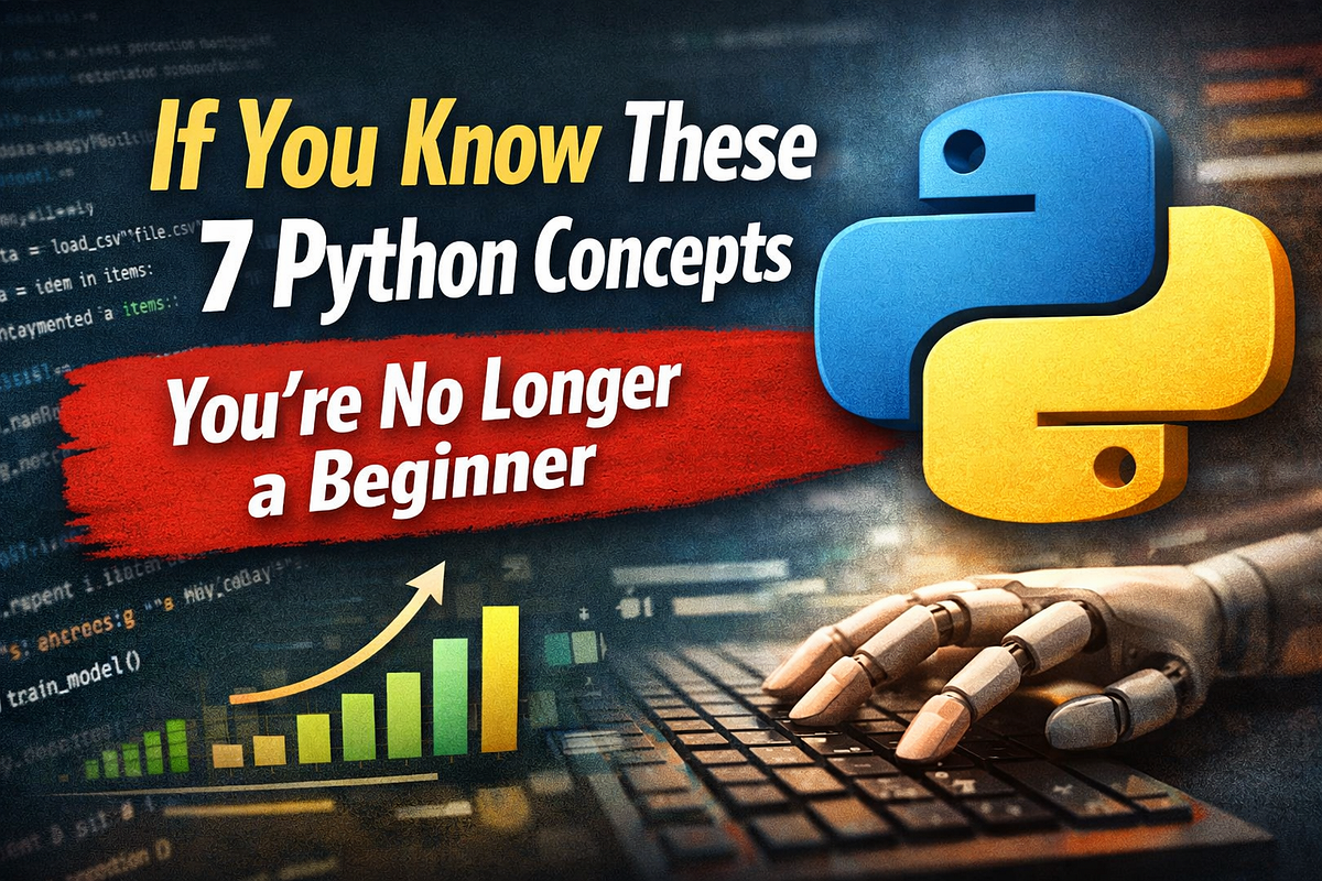 If You Know These 7 Python Concepts, You’re No Longer a Beginner | by ...