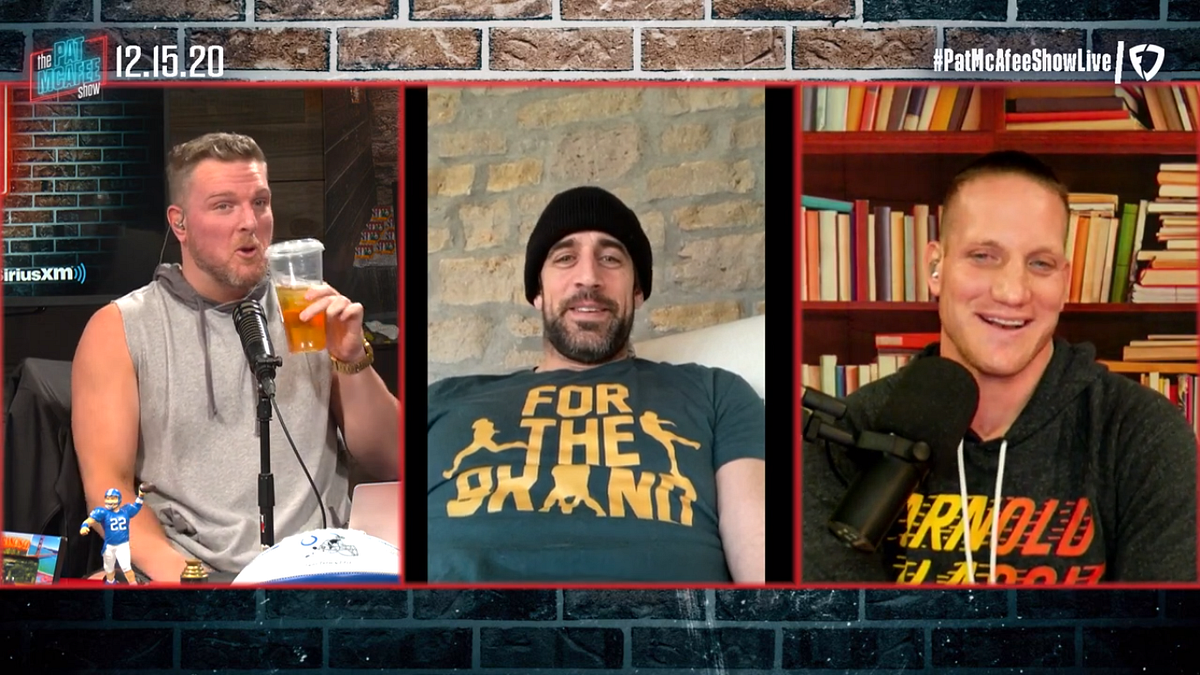 Aaron Rodgers on The Pat McAfee Show Is Very Refreshing, by Christian  Behler